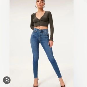 Good American GOOD LEGS SKINNY JEANS
